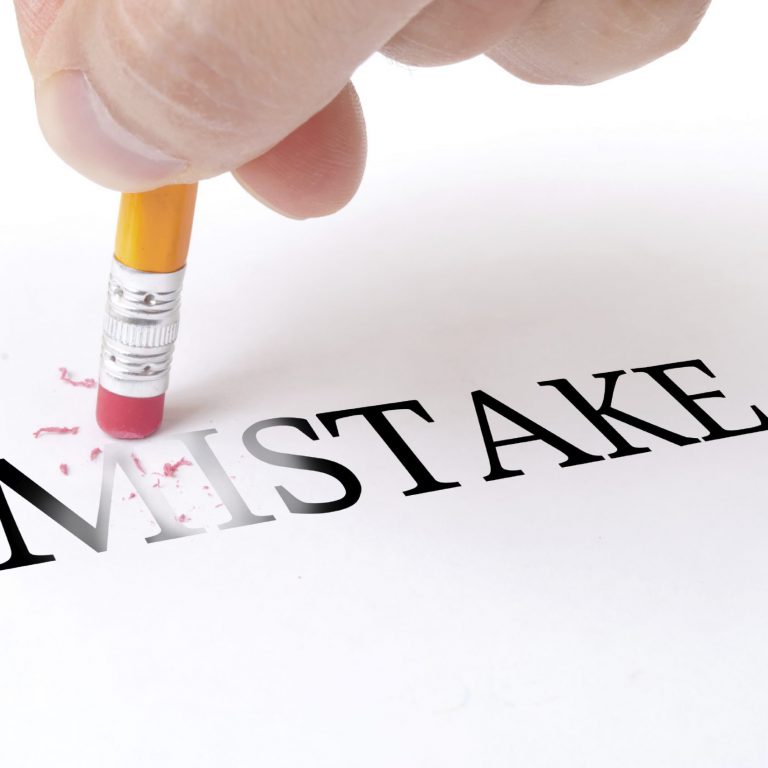 Delete “MISTAKE”